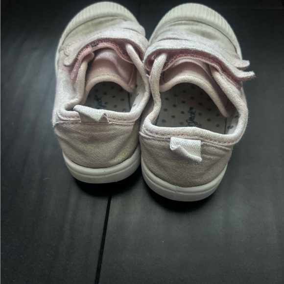 Cat & Jack pink sparkle Parker sneakers GUC size 6 GUC - Picture 3 of 3